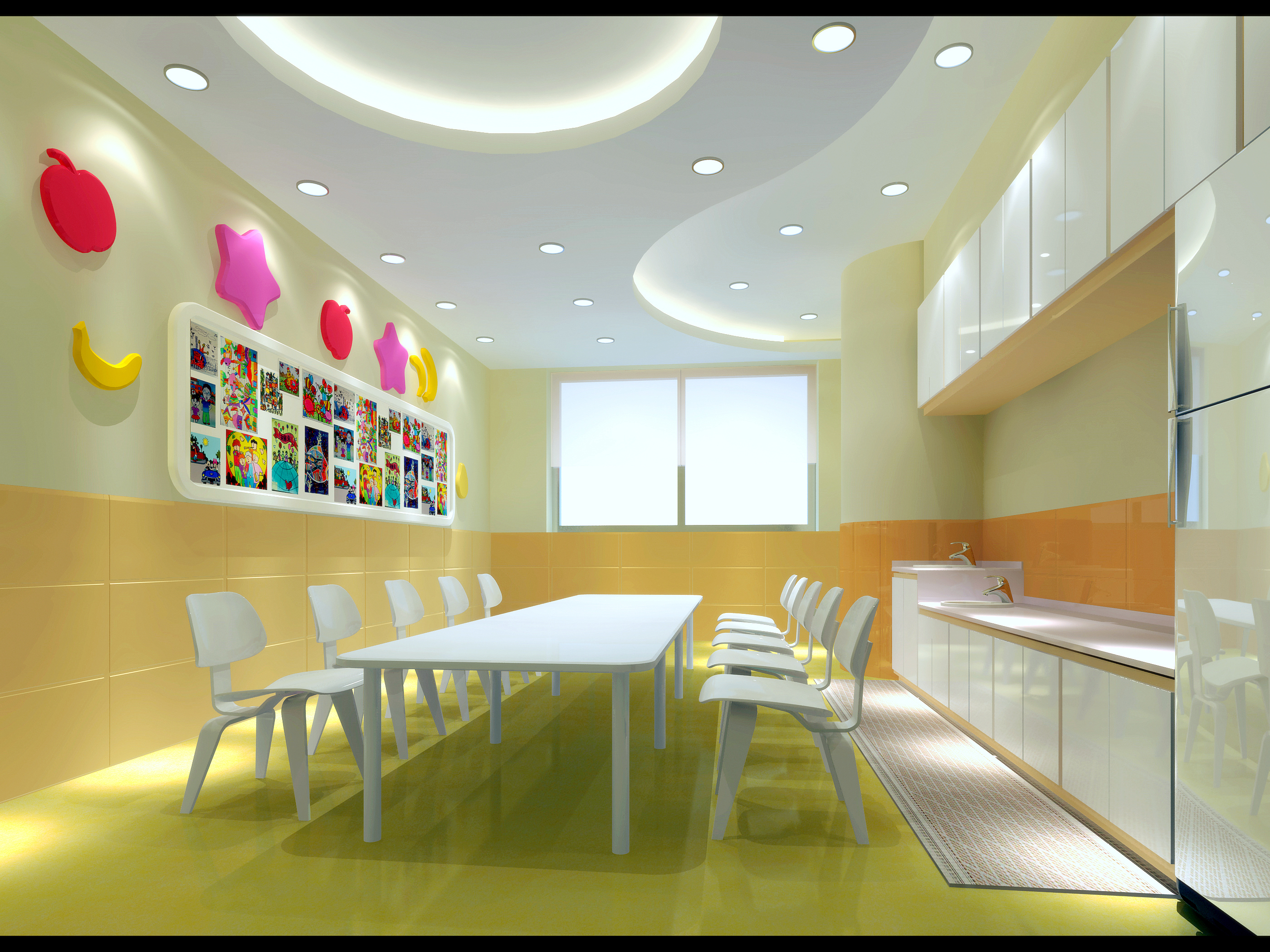 [施工图]全国知名英语培训机构广州总部培训点